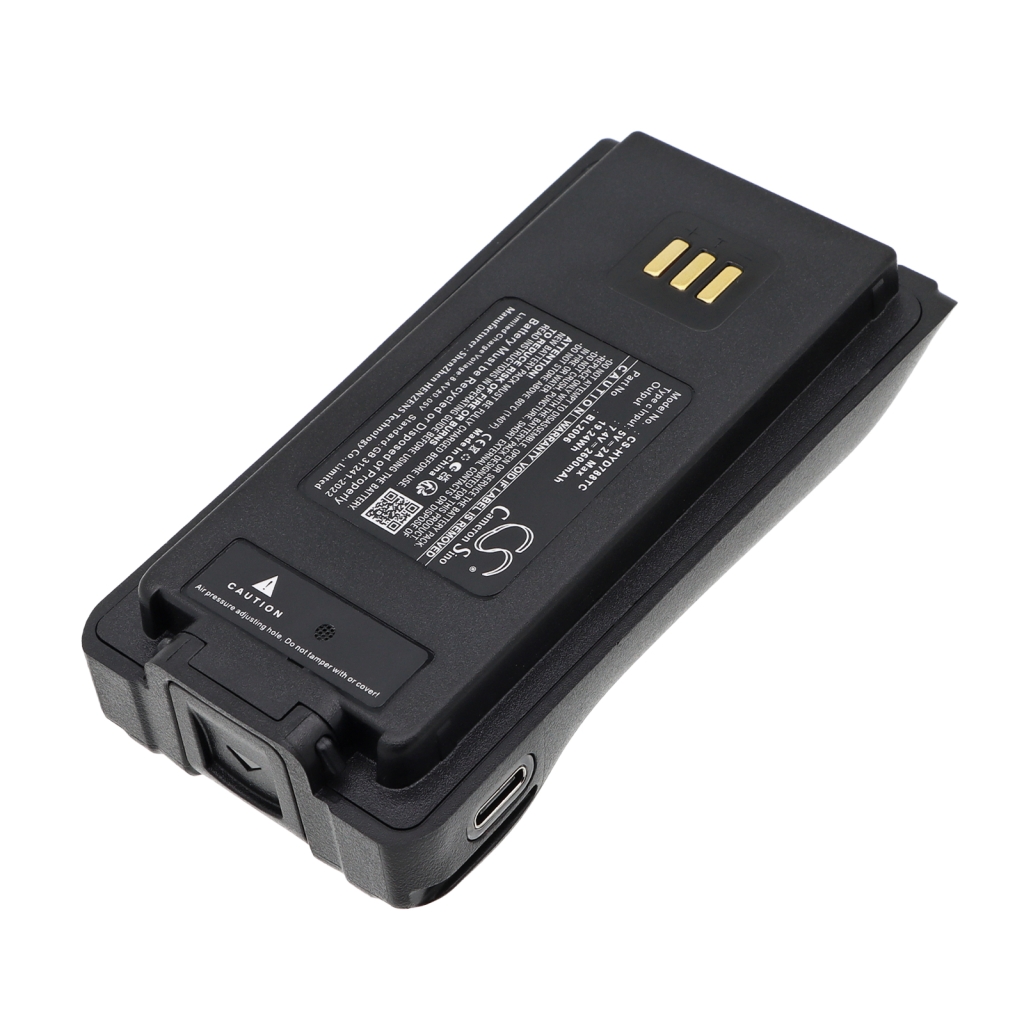 Batteri kompatibel med HYT Harris Hytera CS-HYD788TC
