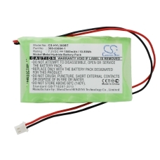 Kompatibel batteribyte för Ademco 103-301179,300-03864-1,BW-B72K,GP130AAM6BMX,LKP500-4B