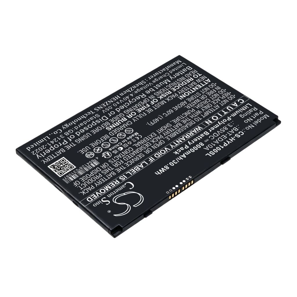Batterier kompatibel med Honeywell EDA10A Tablet CS-HYP100SL