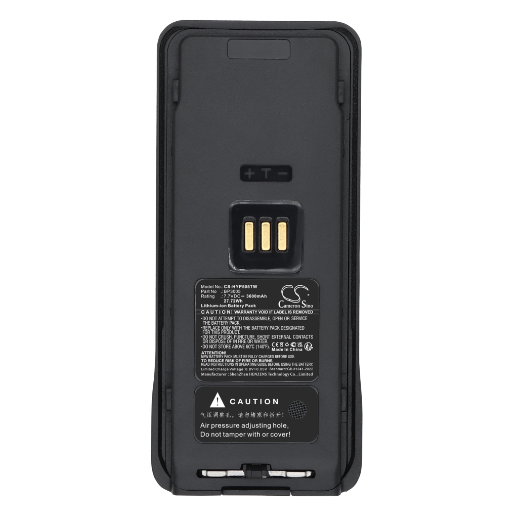 Batterier till radioapparater Hytera HP565