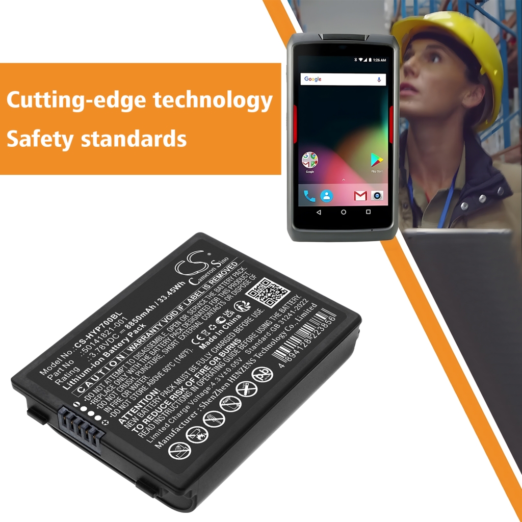 BarCode, Scanner Battery Honeywell CS-HYP700BL