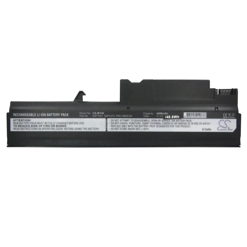 Batterier till bärbara datorer IBM ThinkPad R50 1831