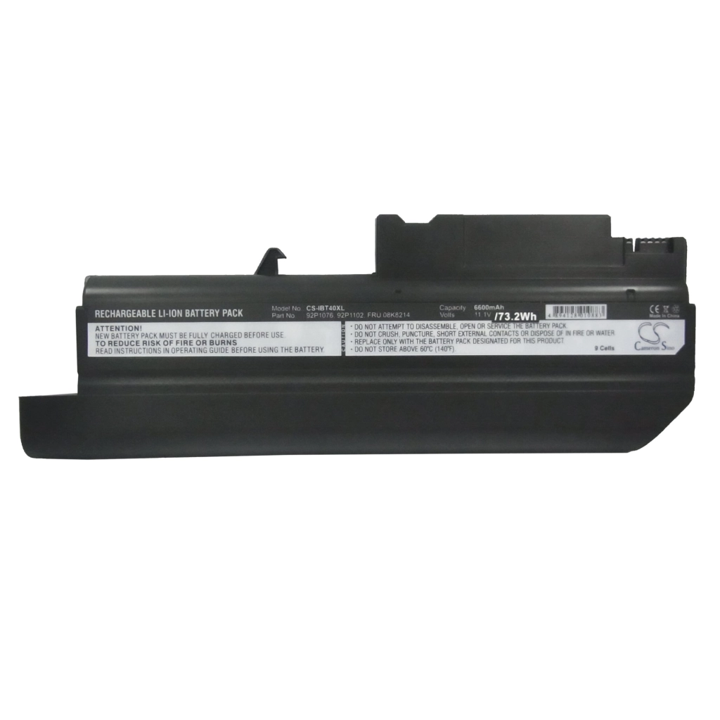 Batterier till bärbara datorer IBM ThinkPad R50 1832