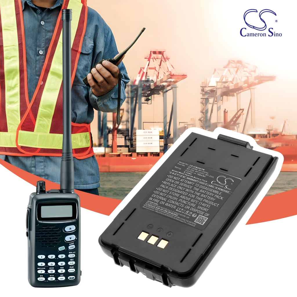 Batterier till radioapparater Icom CS-ICM200TW