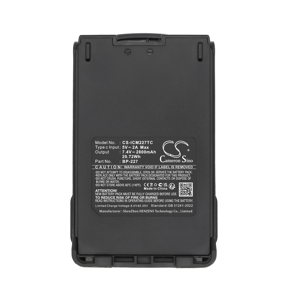 Battery Replaces BP-227Li