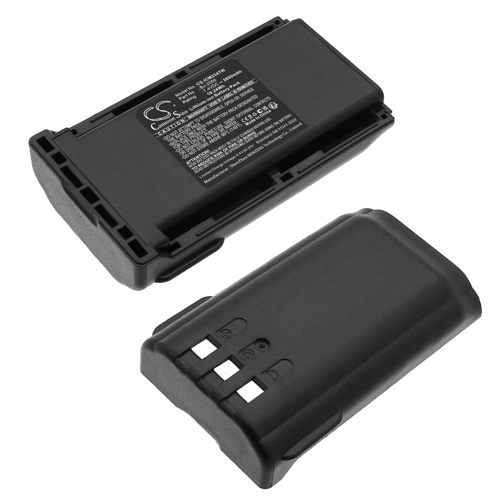 Batterier till radioapparater Icom CS-ICM234TW