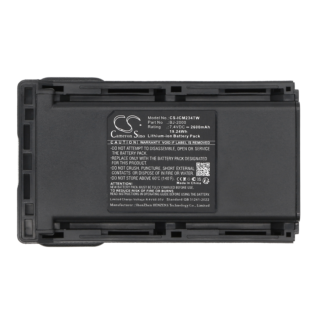 Two-Way Radio Battery Icom IC-F44GS