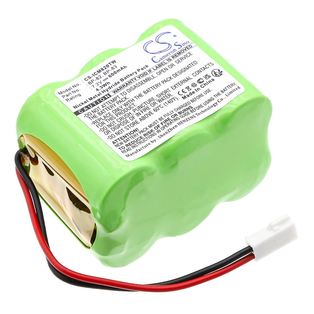 Batterier till radioapparater Icom CS-ICM820TW