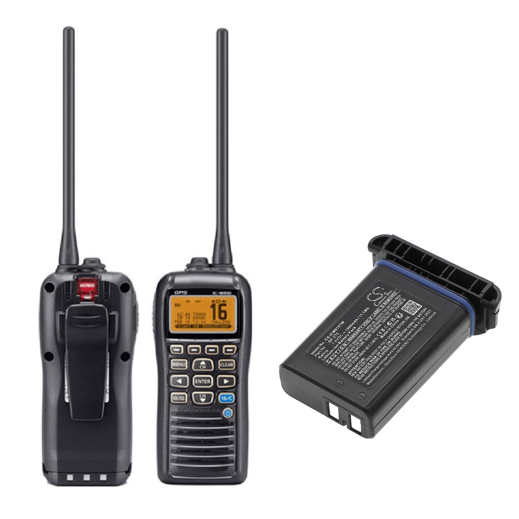 Batterier till radioapparater Icom CS-ICM910TW