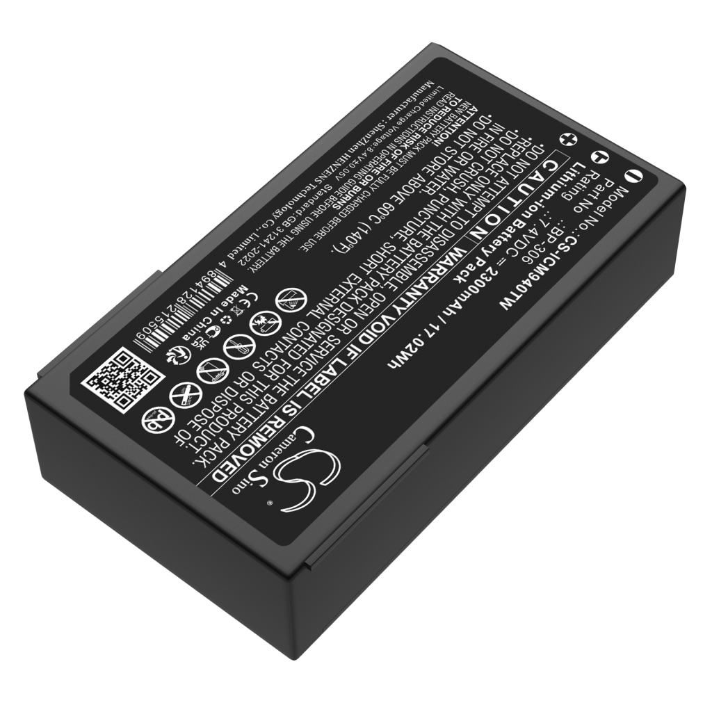 Batterier till radioapparater Icom CS-ICM940TW