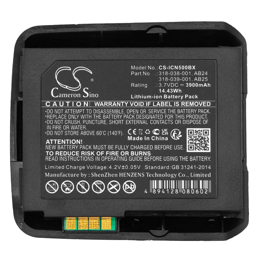 Batterier för skanner Intermec CN51