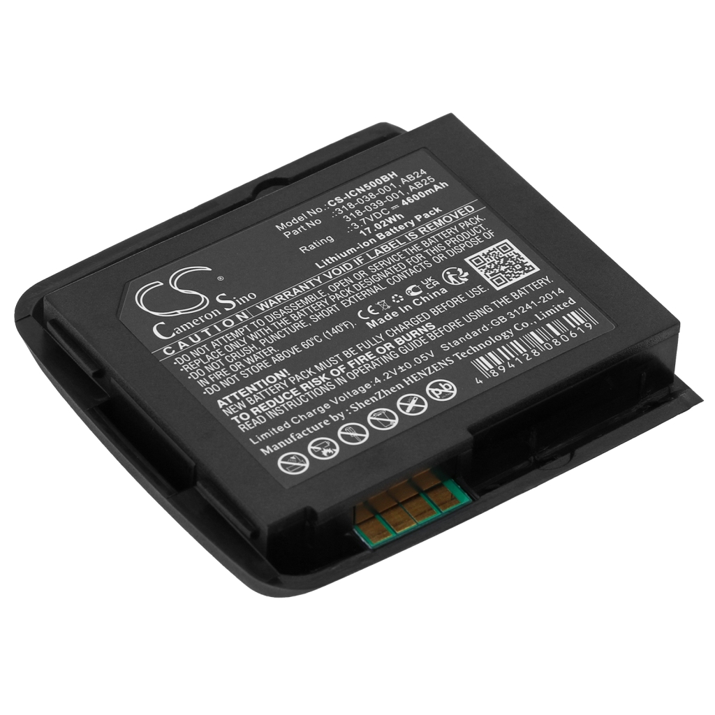 Batterier för skanner Intermec CS-ICN500BH