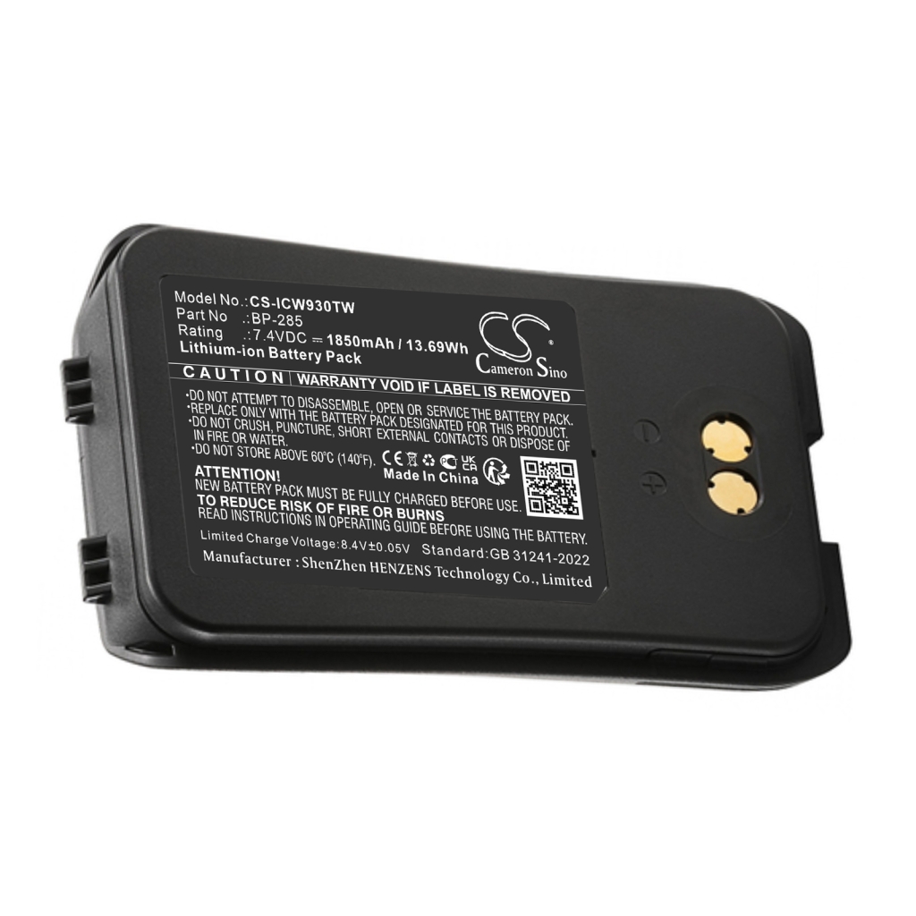 Batterier till radioapparater Icom CS-ICW930TW