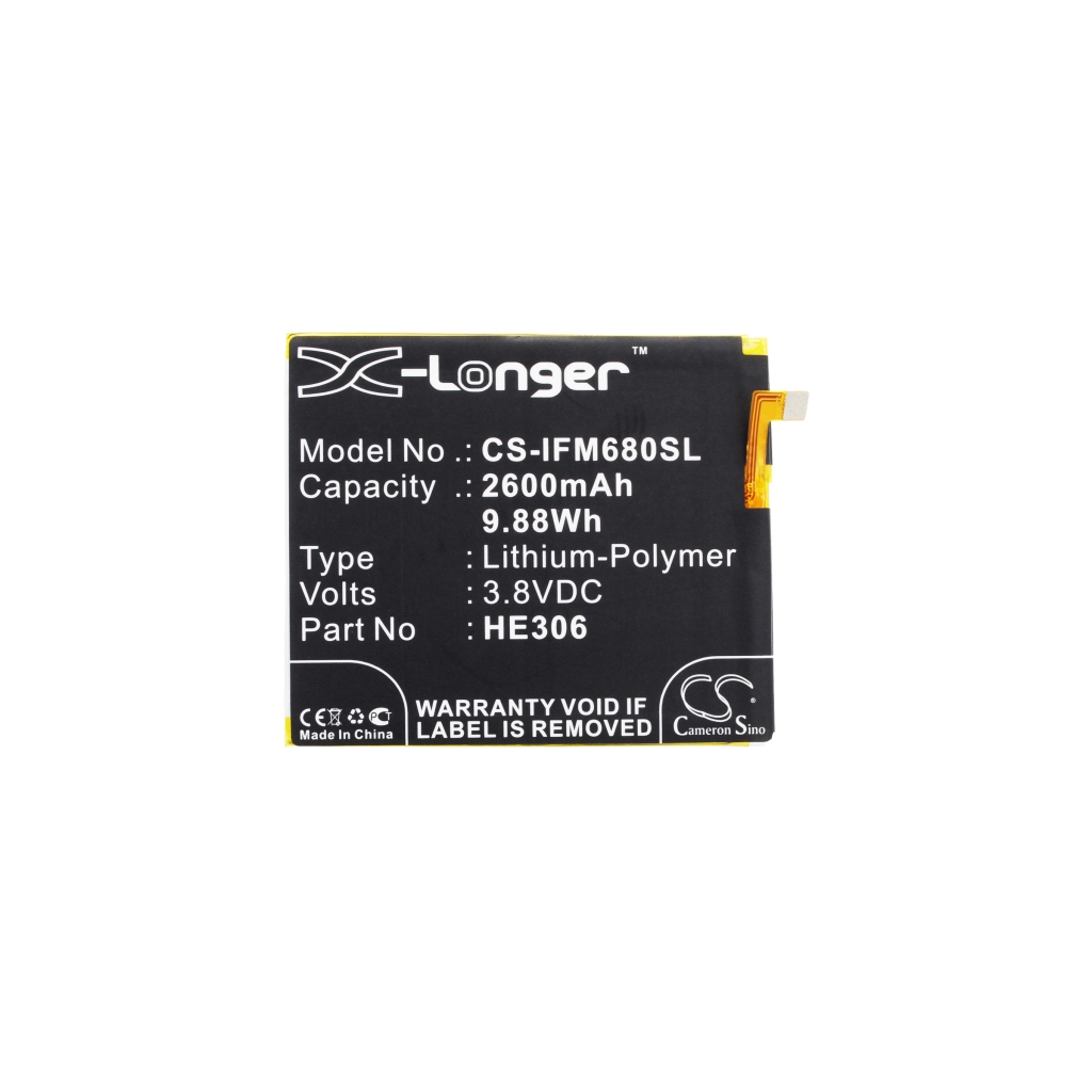 Batterier kompatibel med Infocus M535 M535 CS-IFM680SL