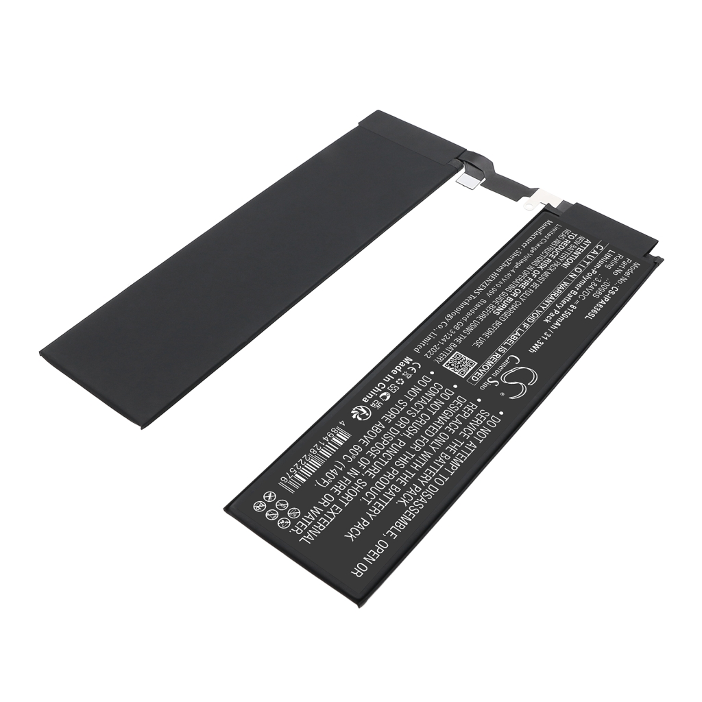 Batterier för surfplattor Apple CS-IPA836SL