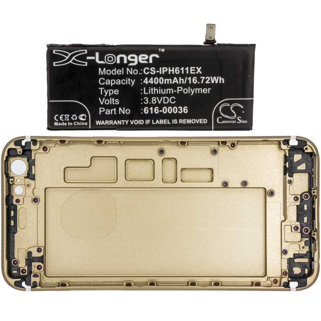 Batteri kompatibel med Apple CS-IPH611EX
