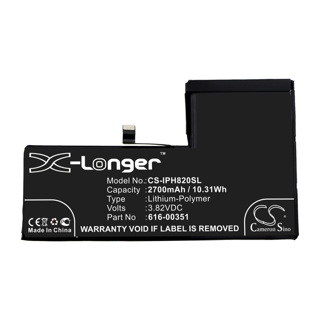Batterier till mobiltelefoner Apple iPhone X