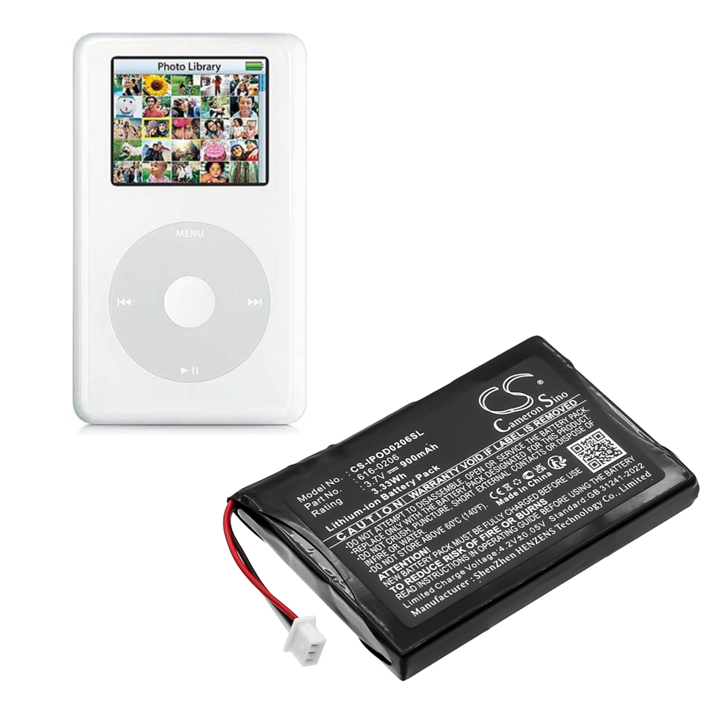 MP3, MP4, PMP Battery Apple Photo M9830* 60GB