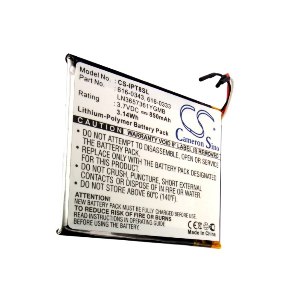 Batteri kompatibel med Apple CS-IPT8SL