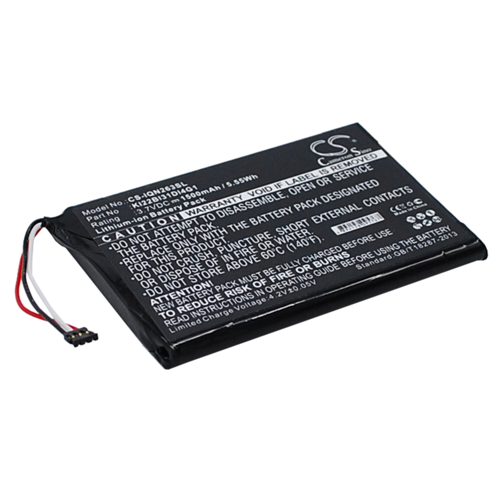 Batterier för navigering (GPS) Garmin Nuvi 2689LMT