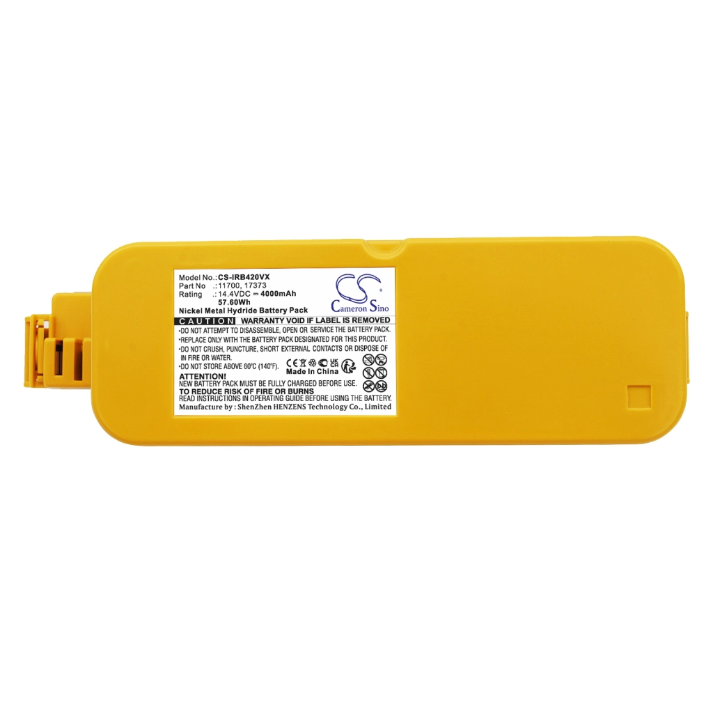 iRobot Klarstein Robotic XRobot Batterier till dammsugare ... CS-IRB420VX