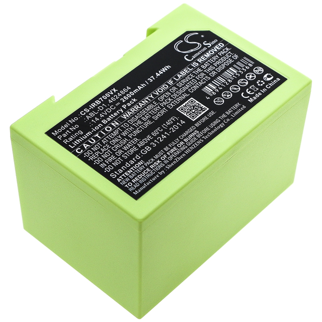 iRobot Batterier till dammsugare CS-IRB700VX