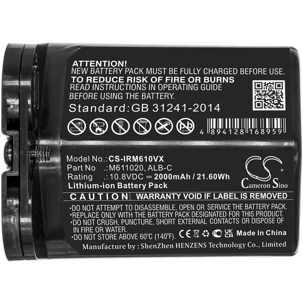 iRobot Batterier till dammsugare CS-IRM610VX