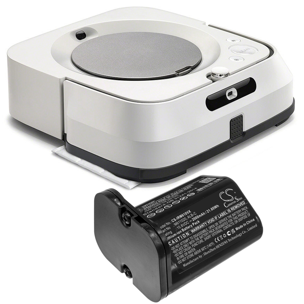iRobot Batterier till dammsugare CS-IRM610VX