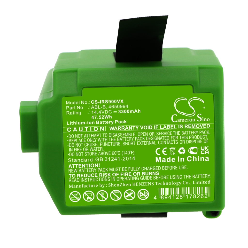 iRobot Batterier till dammsugare CS-IRS900VX
