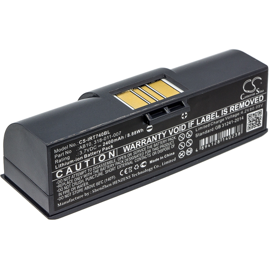 Batterier för skanner Intermec CS-IRT740BL