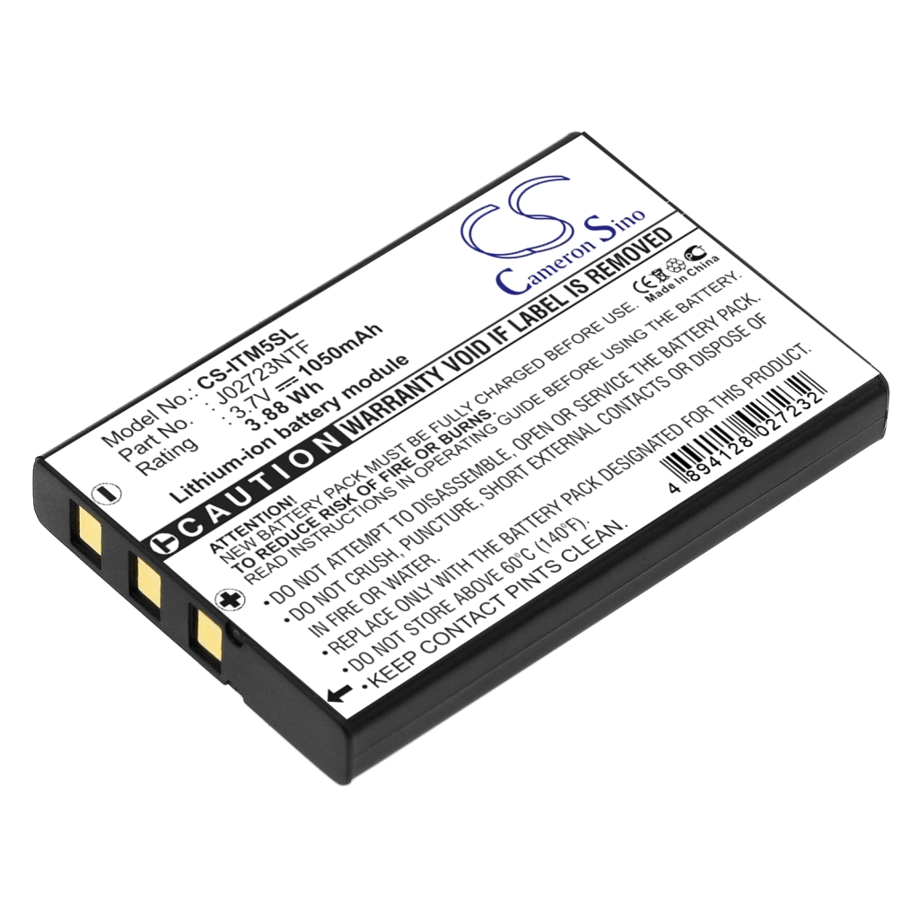 Batterier för navigering (GPS) i.Trek M5 BT GPS