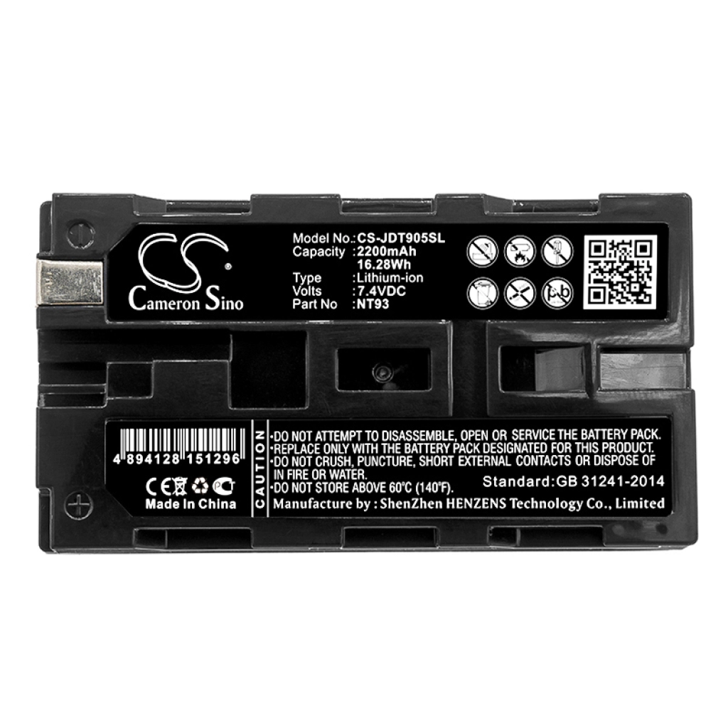 Batterier för verktyg Jdsu NT905