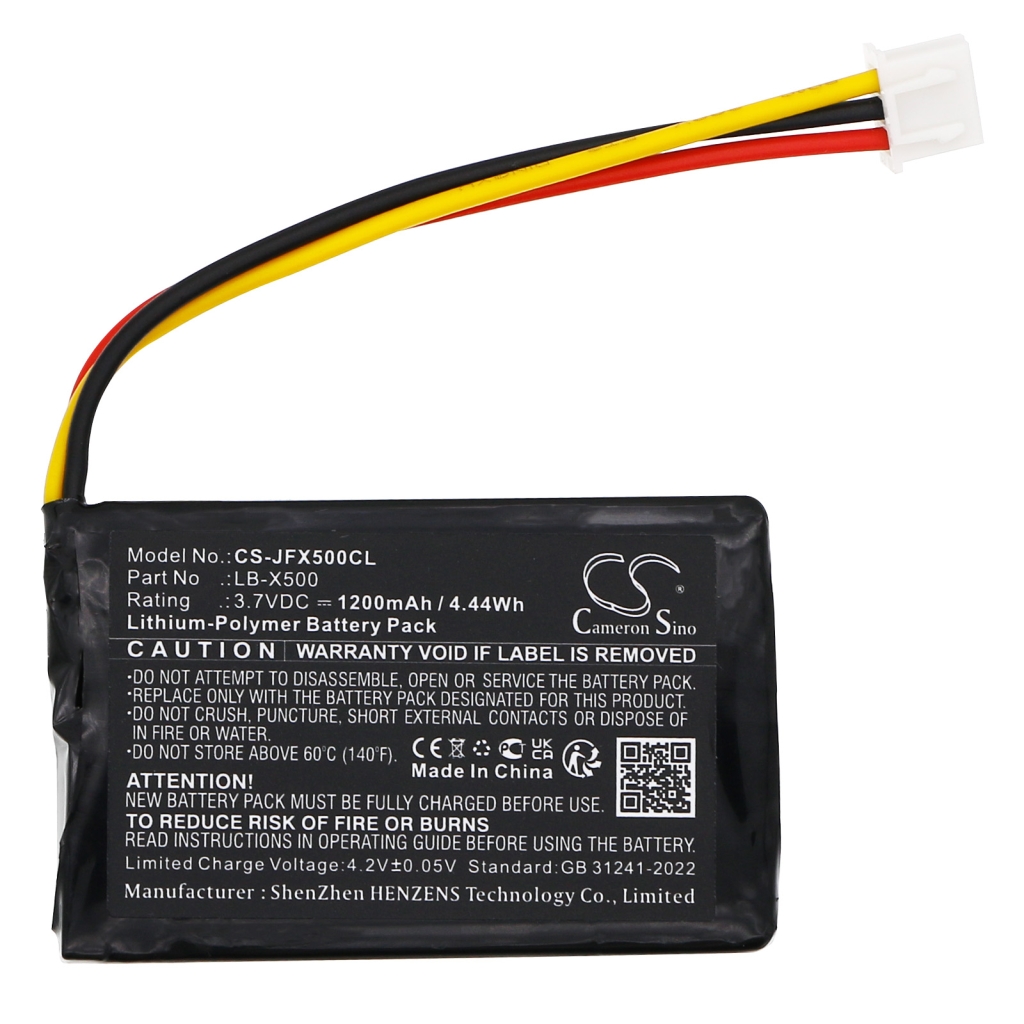 Batterier till trådlösa telefoner Jetfon CS-JFX500CL