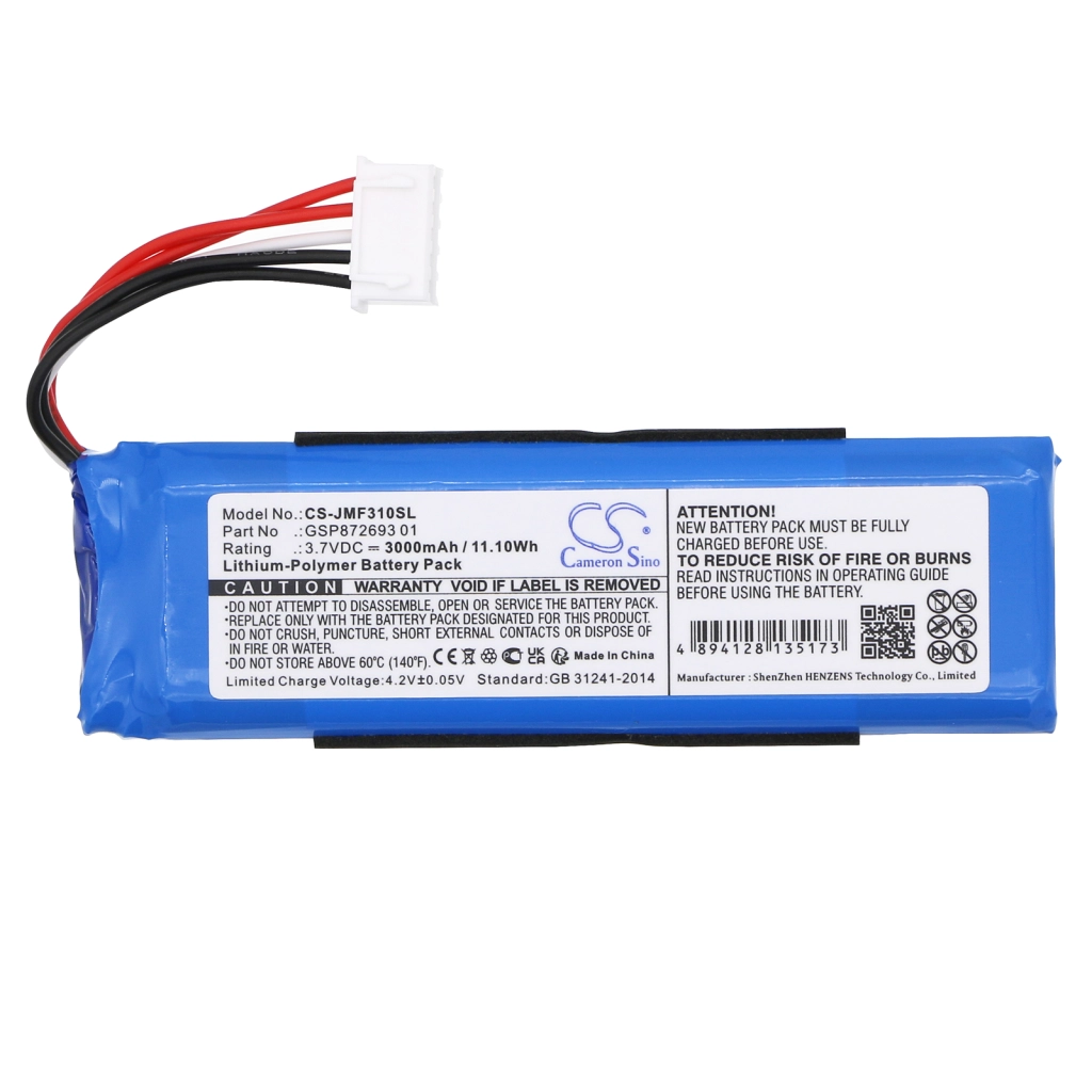 Batterier Ersätter GSP872693 03A