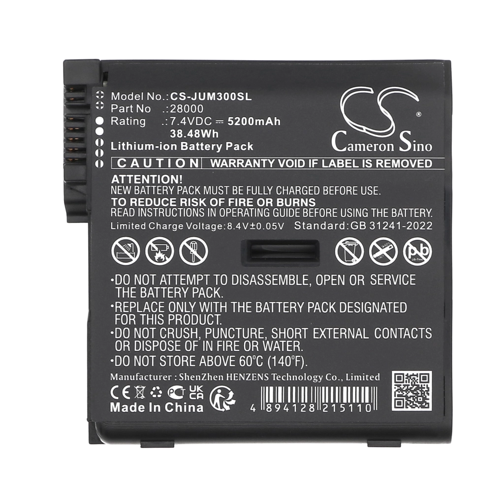 Compatible battery replacement for Juniper 28000