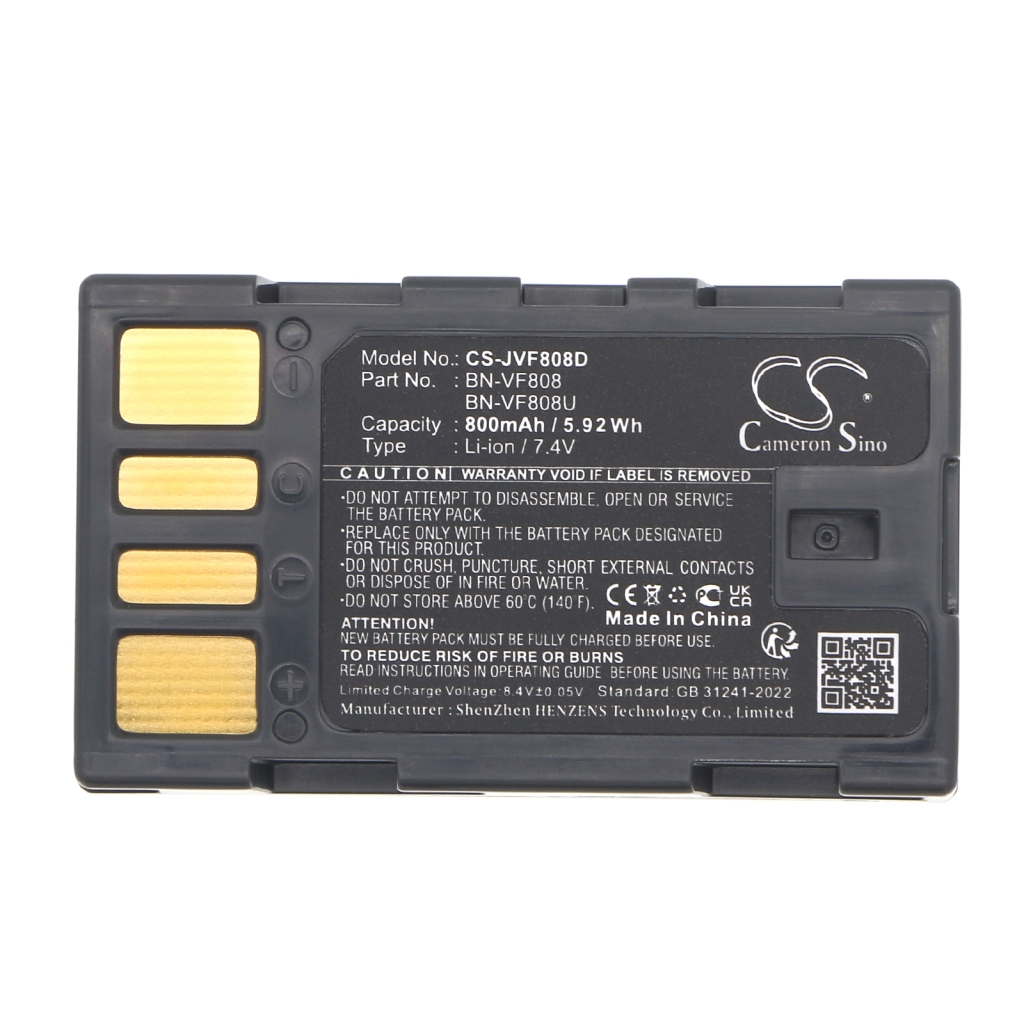 Camera Battery JVC GZ-MG430B