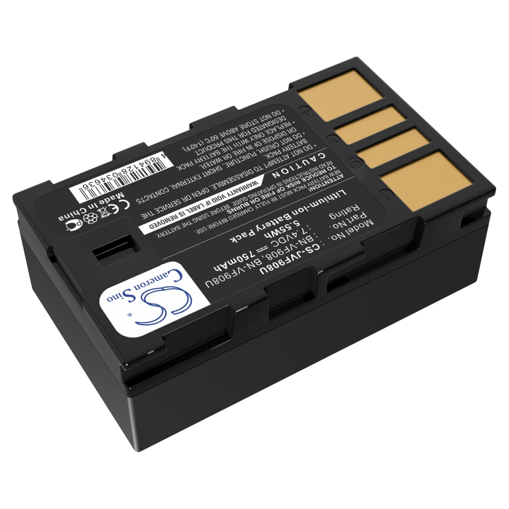 Batteri kompatibel med JVC CS-JVF908U
