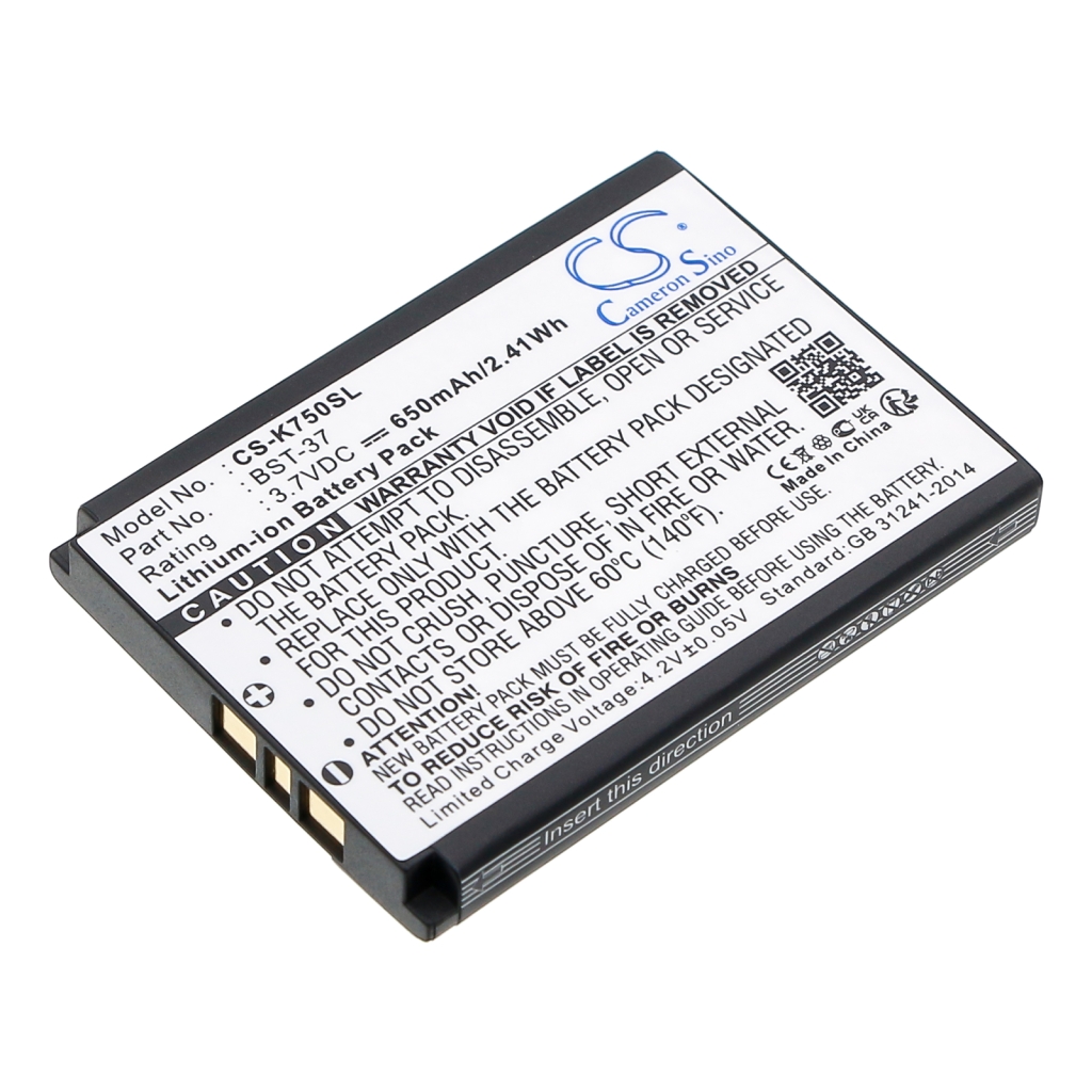 Mobile Phone Battery Sony Ericsson K510a
