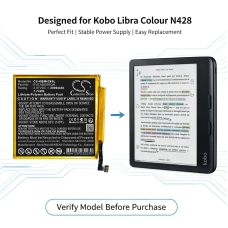 Compatible battery replacement for Kobo EVE188595QH
