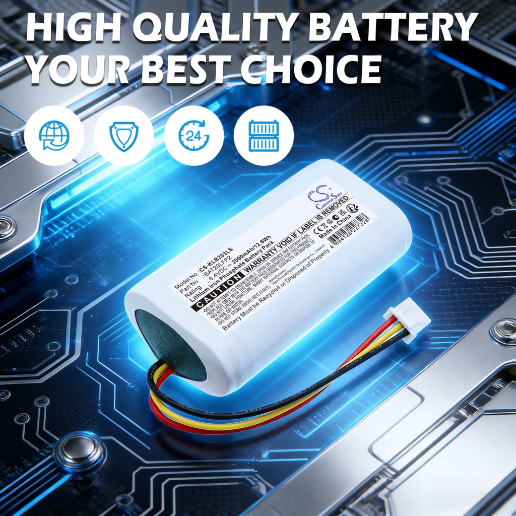 Batteri kompatibel med Kosnic CS-KLB203LS