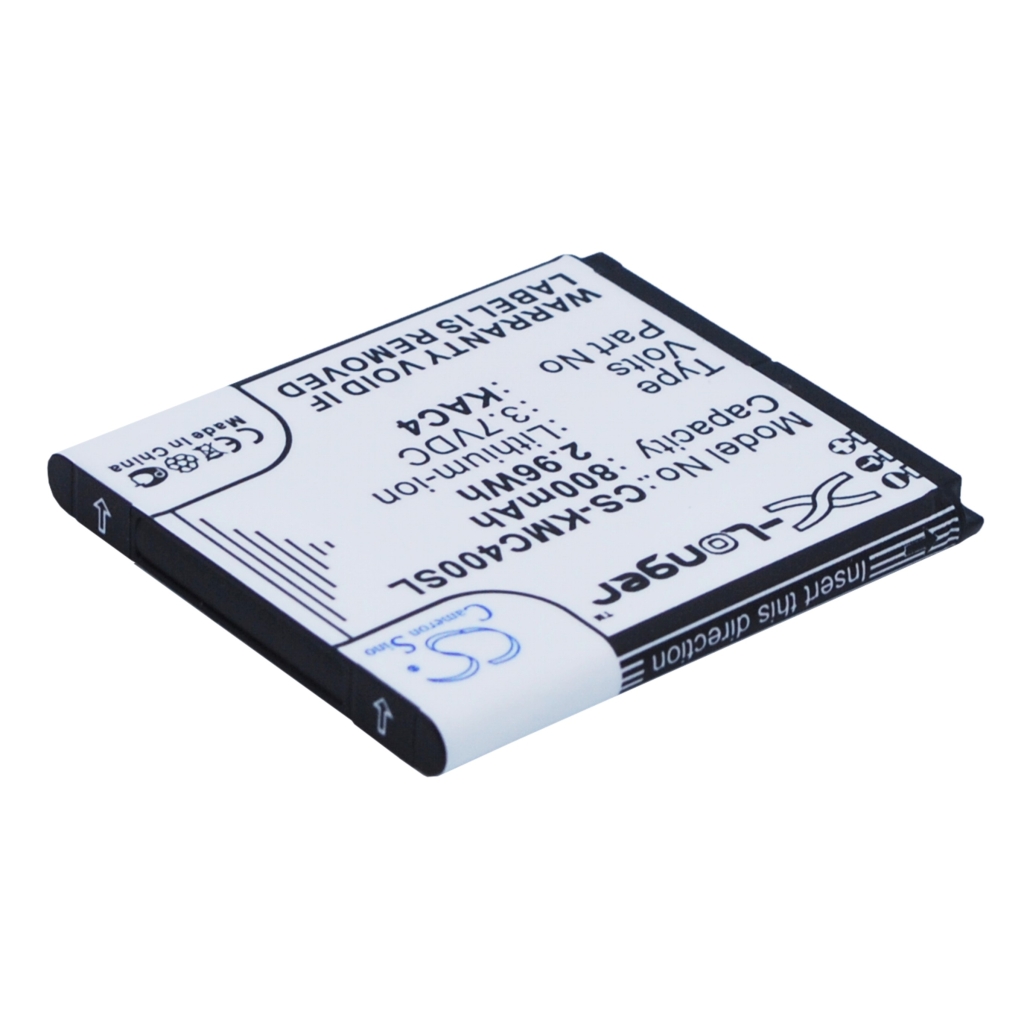 Battery Replaces KAZAM KAC4