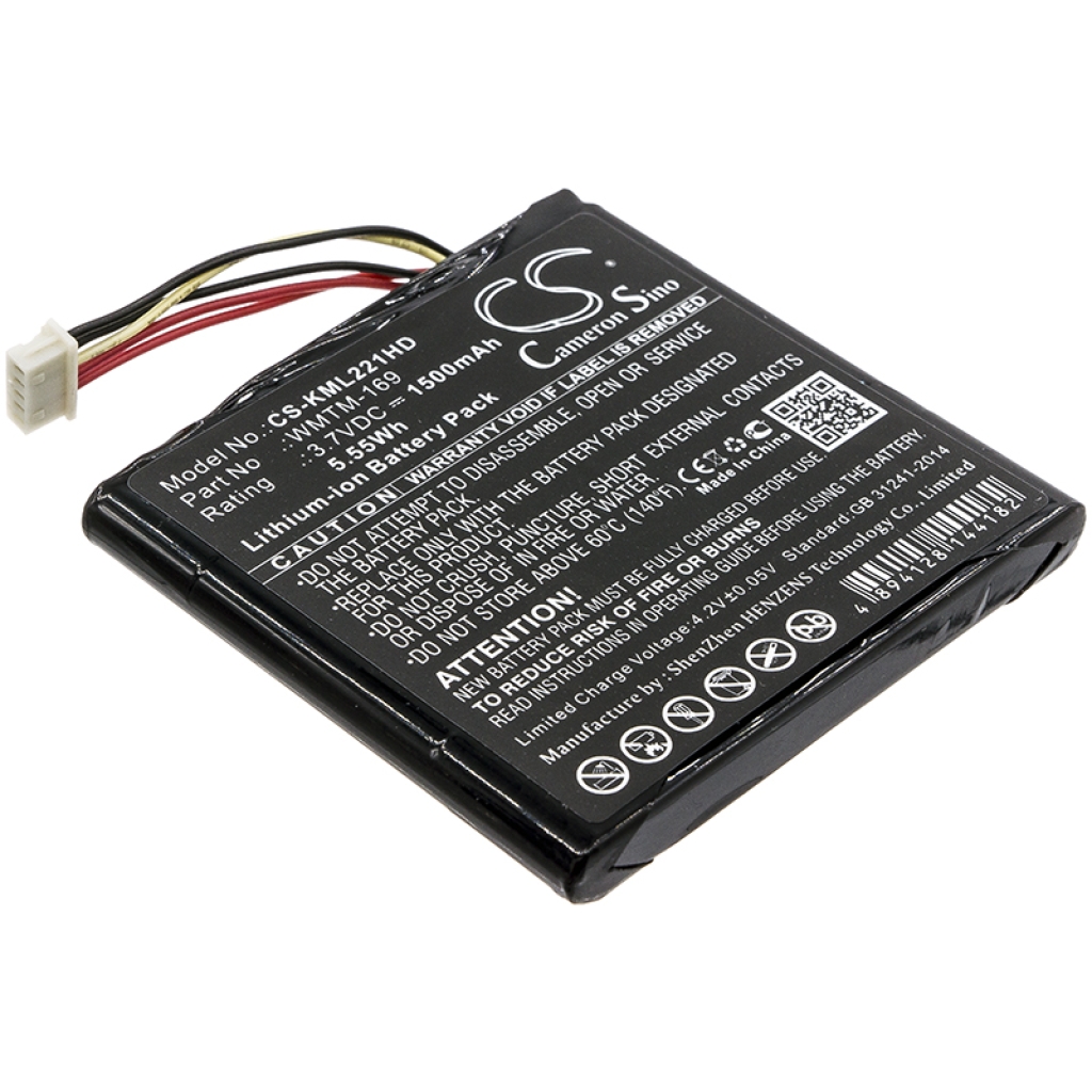 Batterier till bärbara datorer Kingston CS-KML221HD