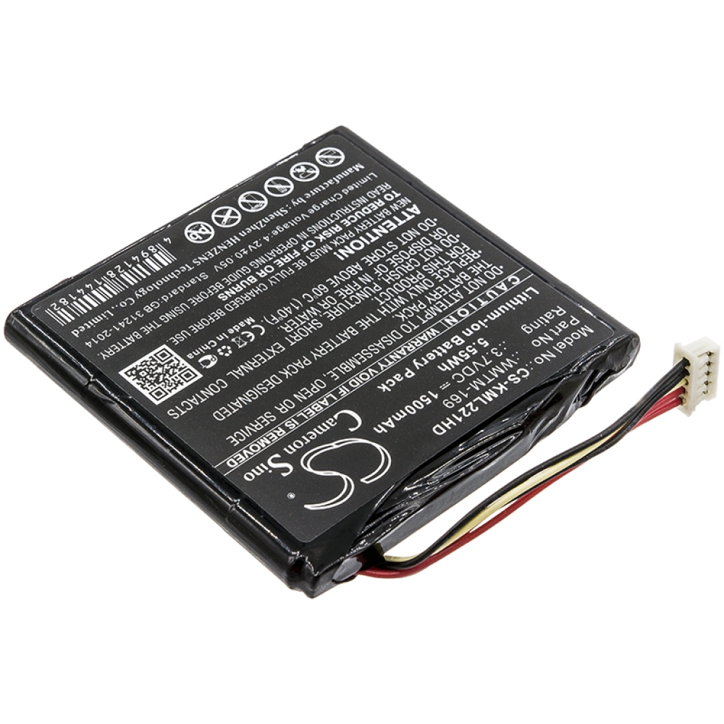Batterier till bärbara datorer Kingston CS-KML221HD