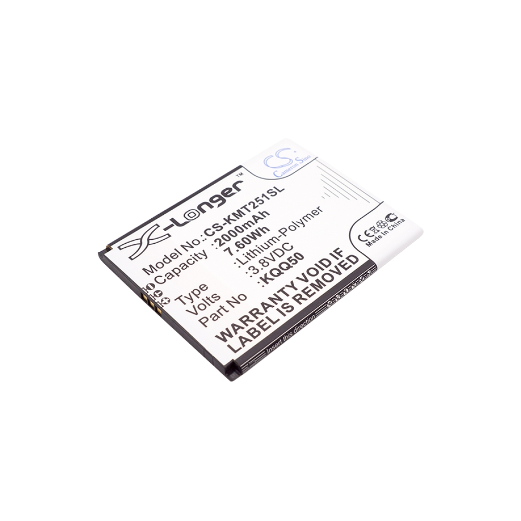 Battery Replaces KQQ50-XJFBF001172S