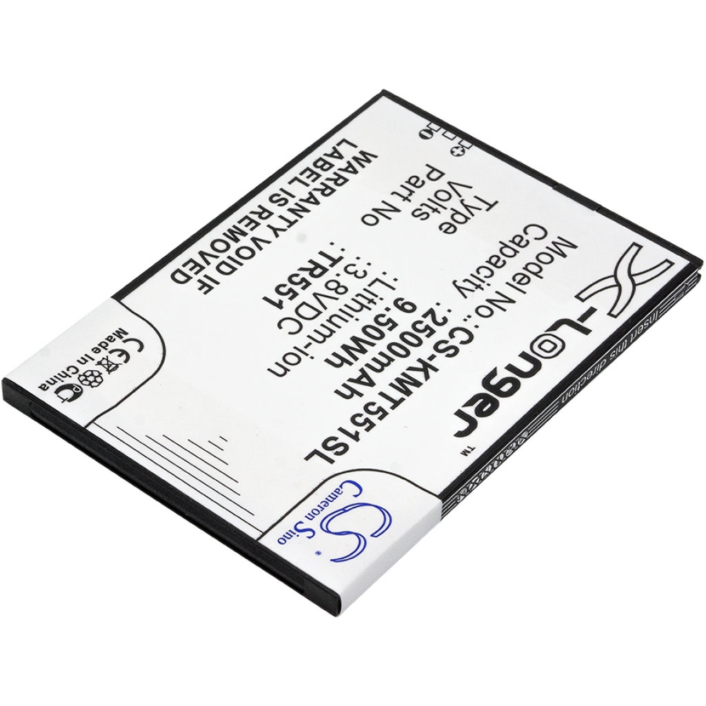 Batteri kompatibel med Kazam CS-KMT551SL