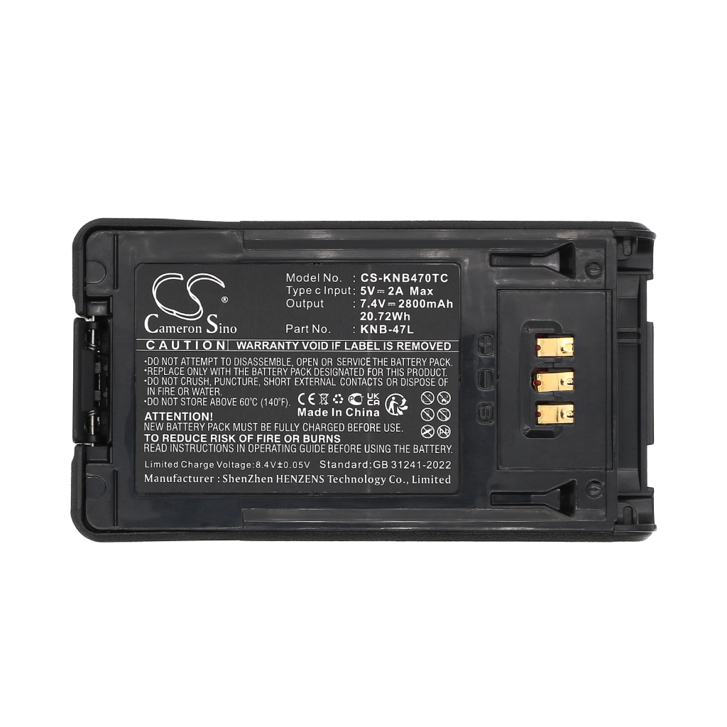 Two-Way Radio Battery Kenwood TK-5220