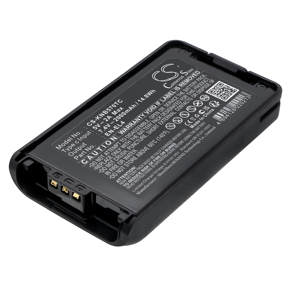 Two-Way Radio Battery Kenwood CS-KNB570TC
