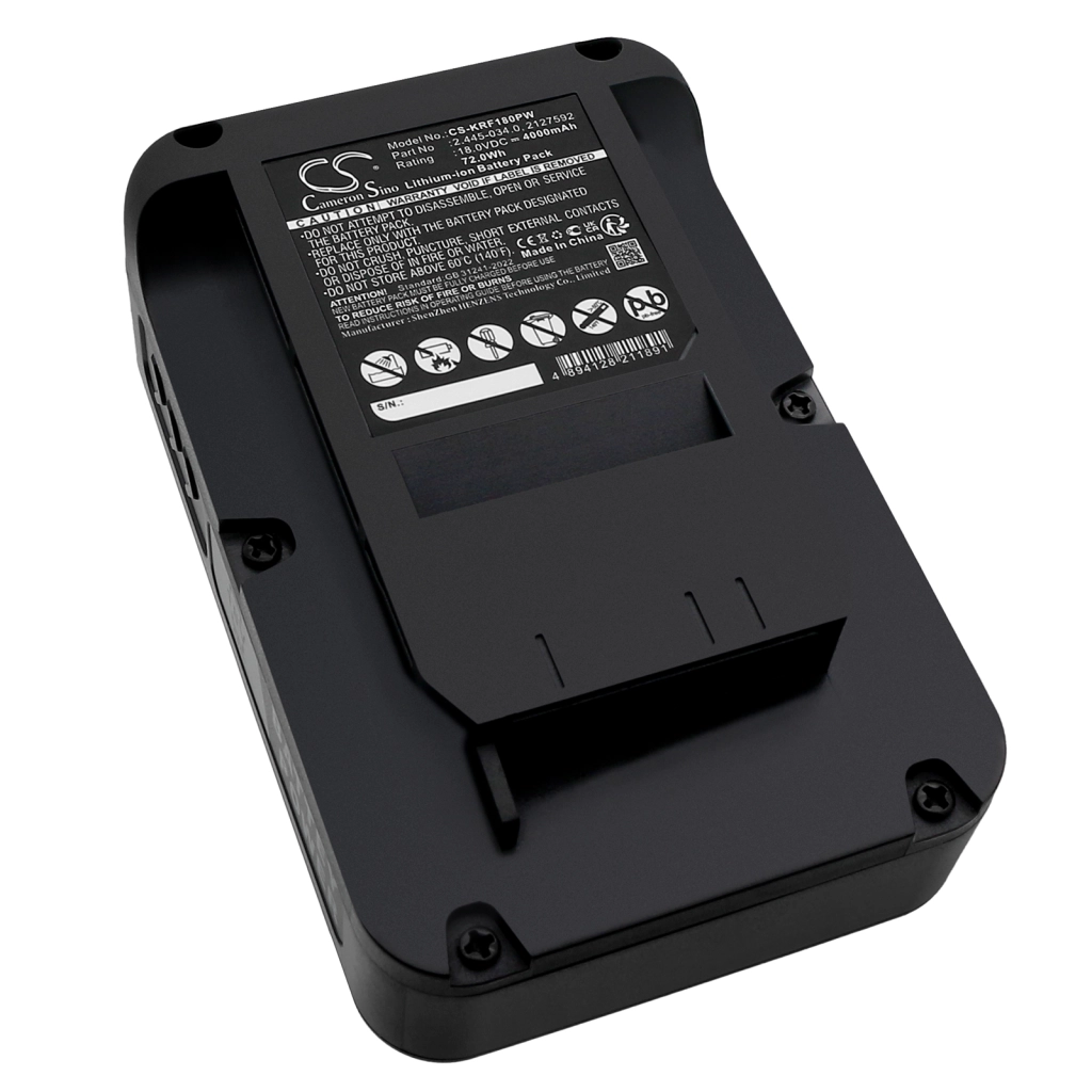 Batterier för verktyg Karcher CS-KRF180PW