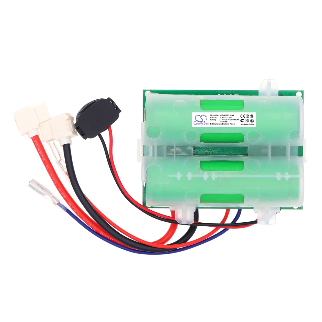 Karcher Batterier till dammsugare CS-KRF310VX