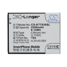 Compatible battery replacement for K-Touch T93